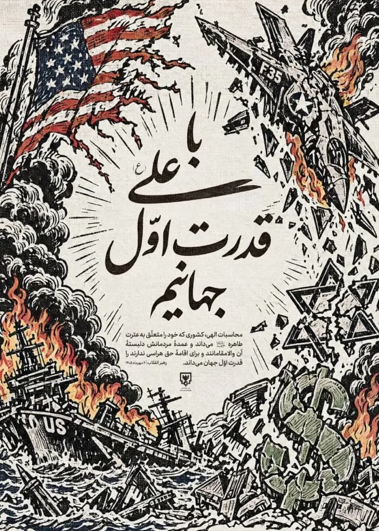 پوستر "قدرت اول جهان"