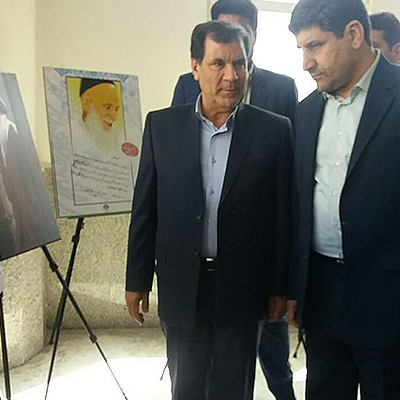 در حاشیه کنگره ملی آیت الله ملک حسینی(ره)؛ نمایشگاه