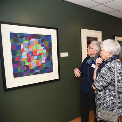 نمایش آثار ویکتور وازارلی در موزه هنر ویسکانسین